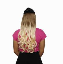 Alongamento Aplique Tic Tac Ondulado Loiro Platinado Ombre Alongamento Aplique Tic Tac Ondulado Loiro Platinado Ombre