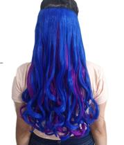 Alongamento Aplique Tic Tac Ondulado ul Com Magenta 60Cm Alongamento Aplique Tic Tac Ondulado ul Com Magenta 60Cm