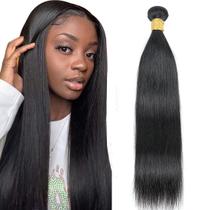 Alongamento de cabelo Lizourey Brazilian Virgin Straight 18