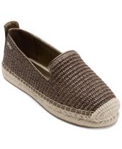 Alpargata feminina Mallandra DKNY com bico fechado Mule Brown 8,5