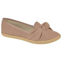 Alpargata Feminina Moleca Tecido Casual Calce Facil 5287.265