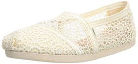 Alpargata Loafer Feminina TOMS Natural Tamanho 7 EUA