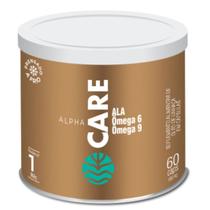 Alpha Care Ômega 3 Óleo De Linhaça Ala 1060mg Vital 60 Caps