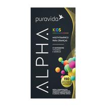 Alpha Kids - 150 Minicápsulas Mastiágveis - Puravida Alpha Kids - 150 Minicápsulas Mastiágveis - Puravida
