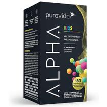 Alpha Kids Multivitaminico para Crianças 150 caps - Puravida