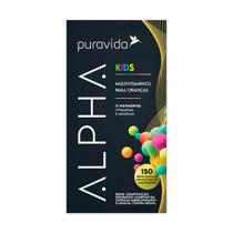 ALPHA (KIDS) Multivitamínico para Crianças - 150 Cápsulas - Puravida