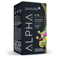 Alpha Kids - Puravida - 150 Minicápsulas Mastigáveis