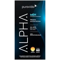 Alpha Men Suplemento Polivitaminico Para Homens Premium 60 cápsulas Puravida