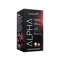 Alpha Women Multivitamínico Premium Para Mulheres 60 Cápsulas Puravida