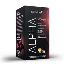 Alpha Women Premium Polivitamínico Feminino 60 Cáp. Puravida - Pura Vida