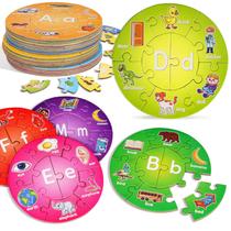 Alphabet Puzzle PraxiKidy ABC Learning Toys para crianças de 3 a 5 anos