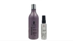 AlphaHall Bain de Soie Shampoo e Sérum Brilho Prolongado