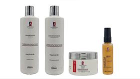 AlphaHall Chronologie Shampoo e Condicionador e Nutrição Máscara e Sérum Antienvelhecimento
