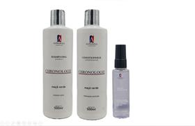 AlphaHall Chronologie Shampoo e Condicionador e Sérum Antienvelhecimento