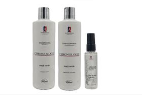 AlphaHall Chronologie Shampoo e Condicionador e Sérum Brilho Prolongado