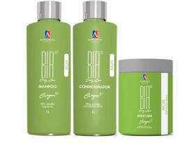 AlphaHall Dia a Dia Argan Shampoo 1 L e Condicionador 1 L e Máscara 1 Kg
