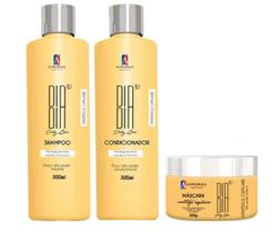 AlphaHall Dia a Dia Manteiga Capilaire Shampoo e Condicionador e Máscara