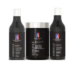 AlphaHall Enroulé Cachos Shampoo e Gelatina e Umidificante