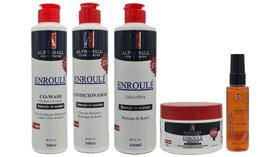 Alphahall Enroulé Liberado Co Wash e Condicionador e Máscara e Gelatina e Sérum Volátil Alphahall Enroulé Liberado Co Wash e Condicionador e Máscara e Gelatina e Sérum Volátil