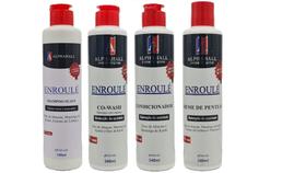 AlphaHall Enroulé Liberado Shampoo e Co Wash e Condicionador e Creme de Pentear