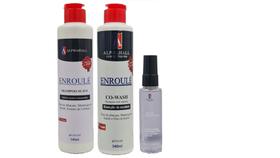 Alphahall Enroulé Liberado Shampoo e Co Wash e Sérum Antienvelhecimento