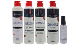 Alphahall Enroulé Liberado Shampoo e Condicionador e Co Wash e Gelatina e Sérum Antienvelhecimento