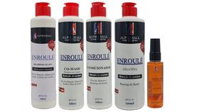 Alphahall Enroulé Liberado Shampoo e Condicionador e Co Wash e Gelatina e Sérum Volátil