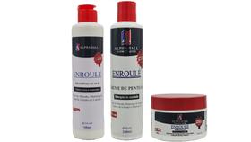 AlphaHall Enroulé Liberado Shampoo e Creme de Pentear e Máscara