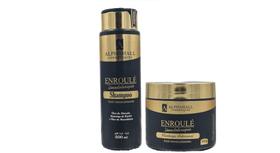 AlphaHall Enroulé Umectoterapia Shampoo e Manteiga Artesanal 500 gr