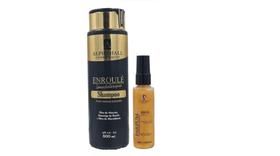 AlphaHall Enroulé Umectoterapia Shampoo e Sérum Ouro