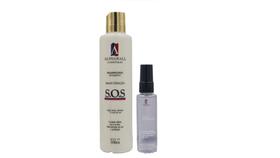 AlphaHall S.O.S Shampoo e Sérum Antienvelhecimento