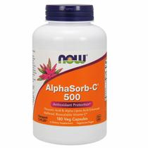 AlphaSorb-C 180 Vcaps da Now Foods (pacote com 2)