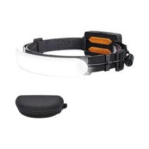 Alta Brilho 230 graus Lanterna De Cabeça Recarregável De Feixe Amplo 5000mAh 7500mAh, Lanterna De