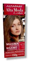 Alta Moda 6.13 Louro Bege Escuro Coloração Creme Alfaparf Alta Moda 6.13 Louro Bege Escuro Coloração Creme Alfaparf