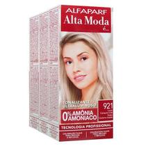 Alta Moda Alfaparf kit c/3 Tonalizantes 921 Louro Claríssimo Irisé 120g
