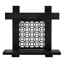 Altar Aparador Vazado Jardim Zen Decoração Preto Ou Dourado