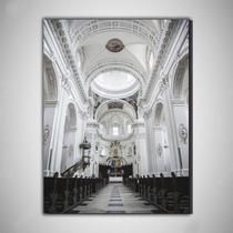 Altar com cruz Quadro Religioso MDF 30x20cm