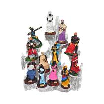 Altar Congá com 12 Orixás de 10 cm Umbanda - Loja Mistica