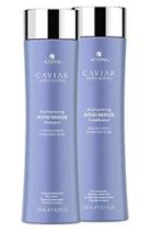 Alterna Caviar Anti-Aging Reestruturação Bond Repair Shampoo/ Conditoner Set, 8.5 Fl Oz (Pacote de 2)