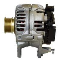 Alternador Gol Golf Fox Polo Saveiro Voyage Crossfox 1.6 Flex 2008 Em diante Parati G2 Saveiro Voyage 1.0 1.6 Gasolina Etanol Flex 1997 Ate 2012 Gol G