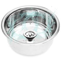 Alto Brilho Cuba Inox p/ Salas Estética e Podologia 30x15