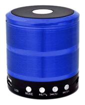 Alto-falante Altomex Caixa De Som Mini Speaker Ws-887 Com Bluetooth Azul