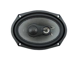 Alto-falante American Bass SQ 6.9, coaxial de 3 vias, 200 W, 4 Ohm, 25 onças Alto-falante American Bass SQ 6.9, coaxial de 3 vias, 200 W, 4 Ohm, 25 onças