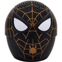 Alto-falante Bitty Boomers 2 Pol Marvel Spider Man Sem Volta para Casa Preto e Dourado Bluetooth