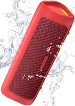 Alto-falante Bluetooth BolaButty IPX5 à prova d'água com som HD vermelho