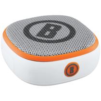 Alto-Falante Bluetooth Bushnell Disc Jockey para Disc Golf - Branco/Laranja