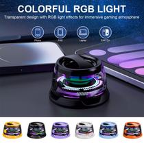 Alto-falante Bluetooth Chengquan G200 Magnetic RGB 5W HD Sound Alto-falante Bluetooth Chengquan G200 Magnetic RGB 5W HD Sound
