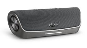 Alto-falante Bluetooth Cleer Scene portátil impermeável cinza