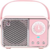 Alto-falante Bluetooth Dosmix Kawaii Retro Vintage Style Rosa Alto-falante Bluetooth Dosmix Kawaii Retro Vintage Style Rosa
