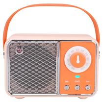 Alto-falante Bluetooth Dosmix Retro Vintage Orange